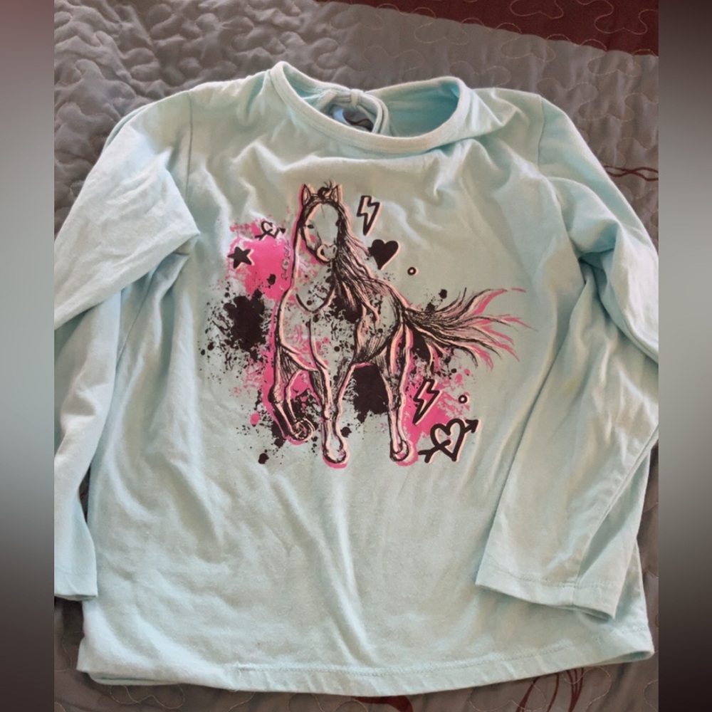 Boutique brand - horse long sleeve button